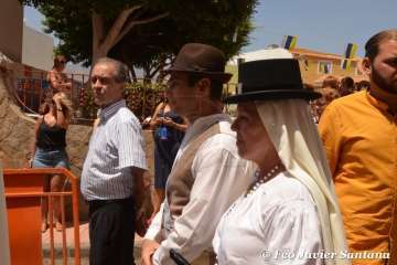 Misa y procesión religiosa en La Viña (Foto Francisco Javier Santana)